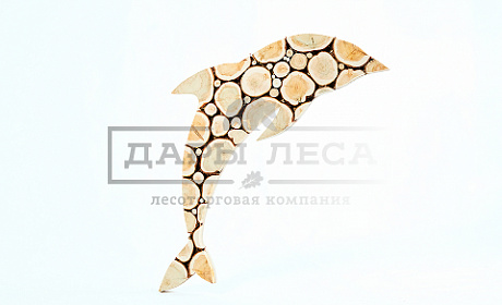 Пано (из можжевельника "Дельфин" 70*37 см)